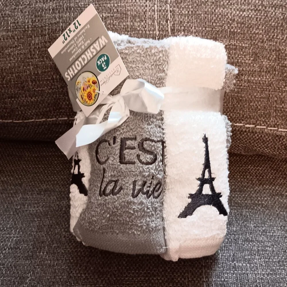 Decorative Washcloths (Set of 5)